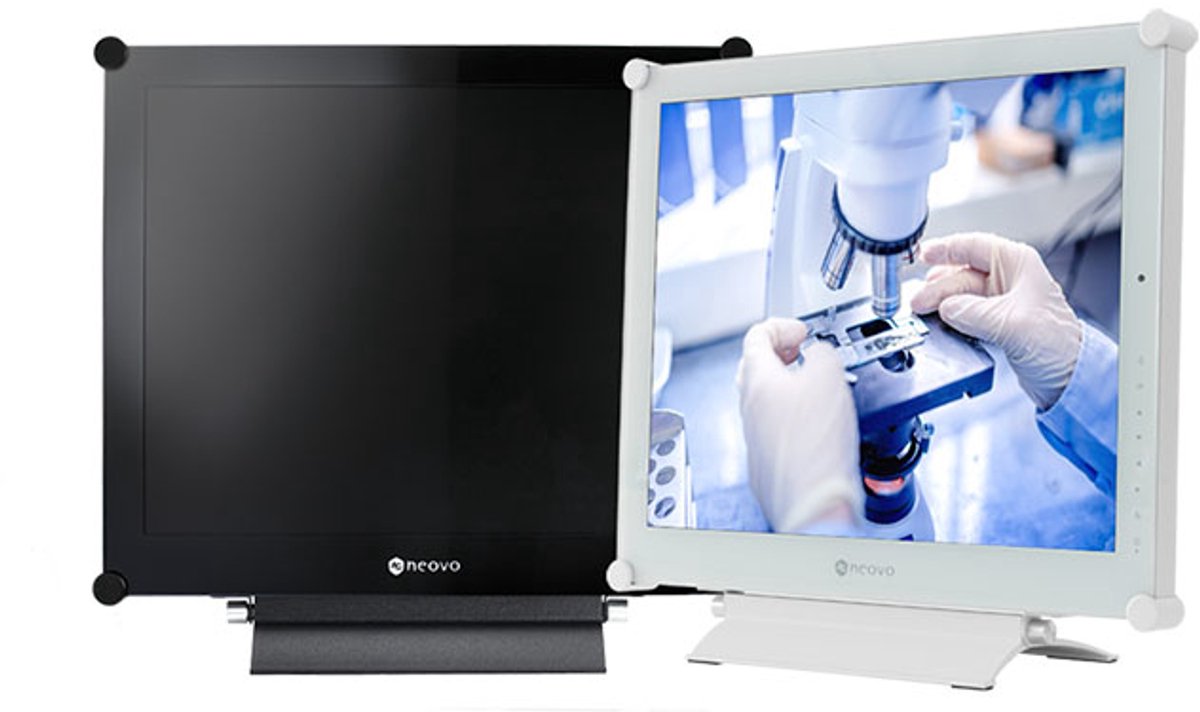 AG Neovo computer scherm X-17E 43,2 cm (17") 1280 x 1024 Pixels SXGA LED Zwart