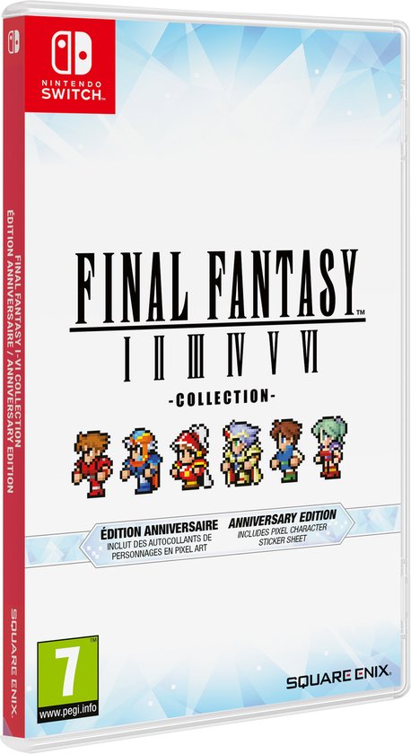 Square Enix Final Fantasy I-VI Anniversary Edition - Nintendo