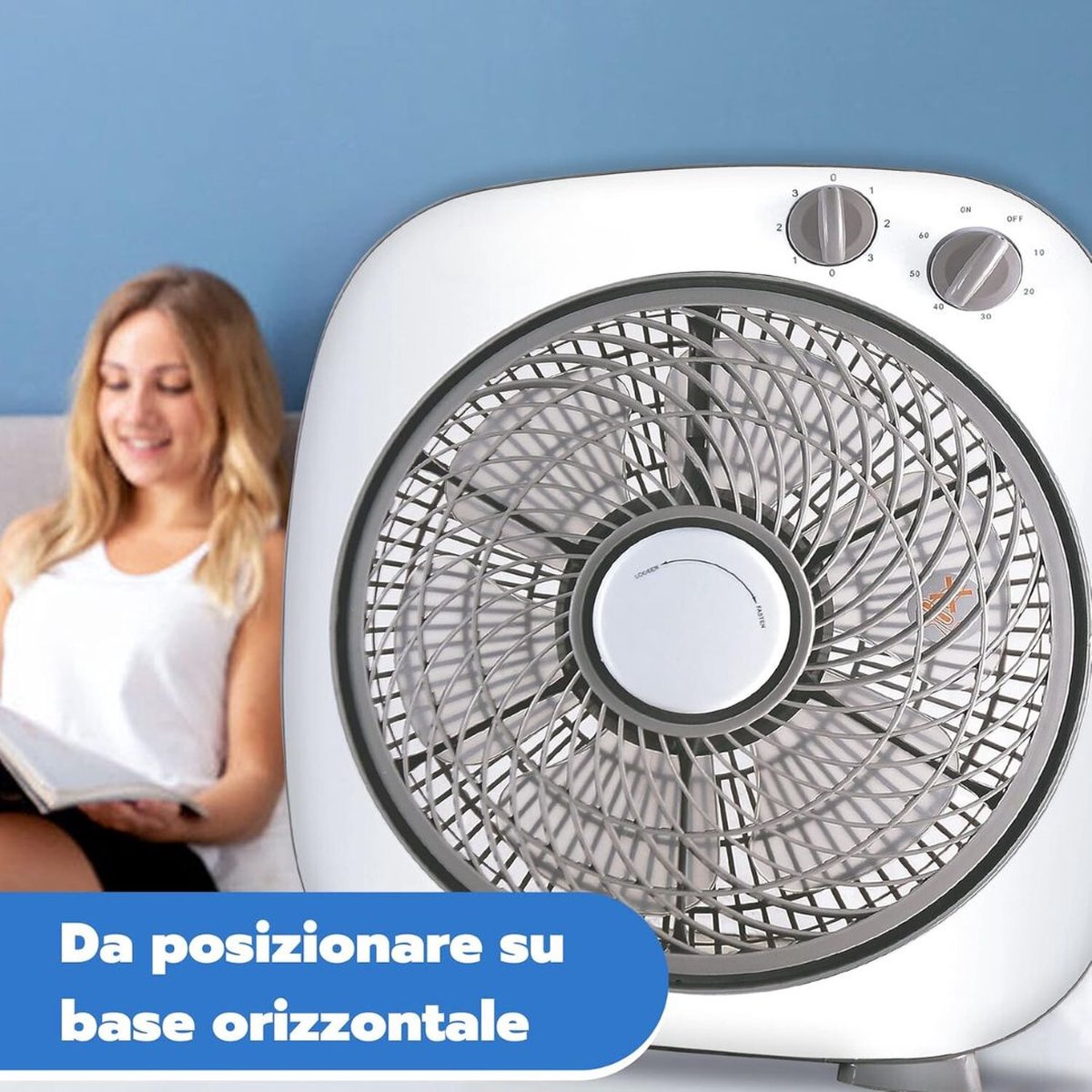 Vloerventilator - Tafelventilator - Kantelbaar - Meerdere Snelheden - Premium – foto 6