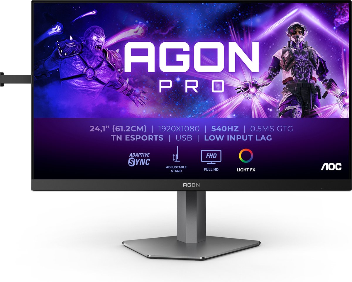 AOC AGON PRO AG246FK Gaming Monitor 540Hz 24 Inch - afbeelding 3