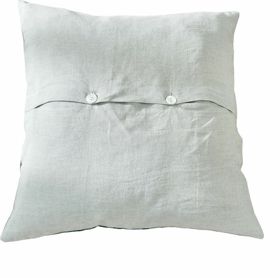 LOBERON Housse de coussin Misapina jaune