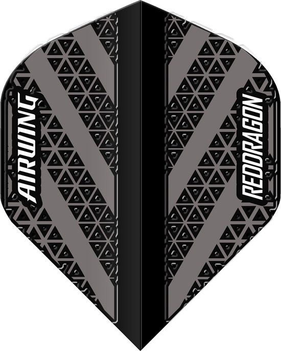 Red Dragon Airwing Black Grey - Dart Flights van Merkloos — afbeelding 4