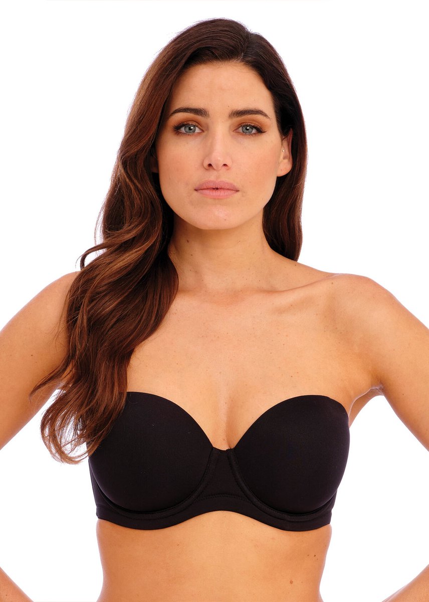 Wacoal RED CARPET- Dames Strapless & multiway Beha- BLACK- Maat 90F