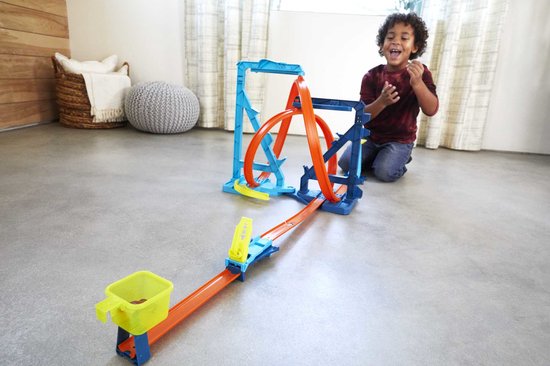 Hot Wheels Track Builder Infinity Loop Kit Speelset