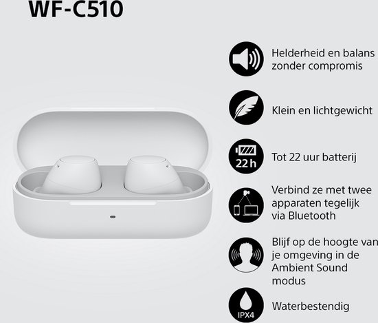 Sony WF-C510 (White) (3/8)