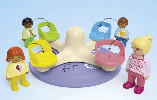 PLAYMOBIL Junior Kindercarrousel - 71701 van Playmobil — afbeelding 4