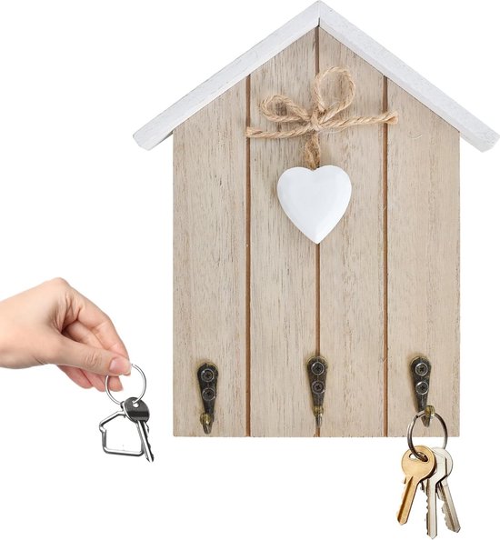 OurWarm Sleutelhouder voor decoratieve muur met 5