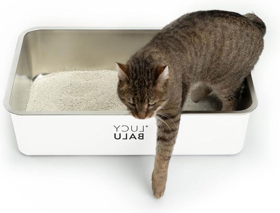 XXL Grote Kattenbak geurvrij systeem - Ronde kattenbak