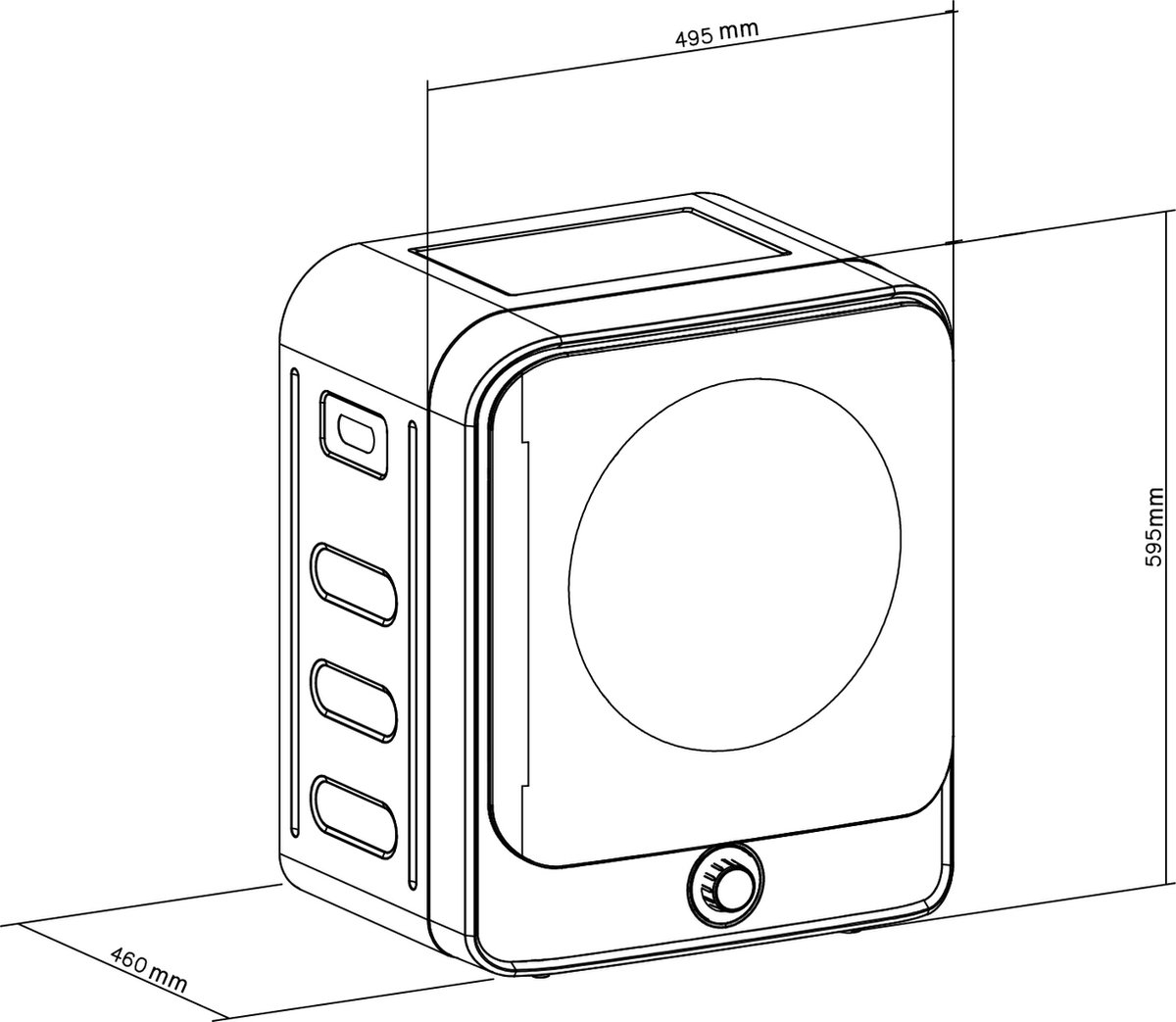 GreenBlue GB415 - Wasdroger thumbnail 4