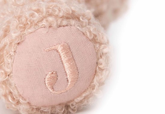 Jollein - Baby Rammelaar - Teddy Bear Wild Rose van Jollein — afbeelding 2
