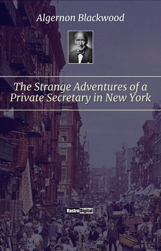 The Strange Adventures of a Private Secretary in New York - cover