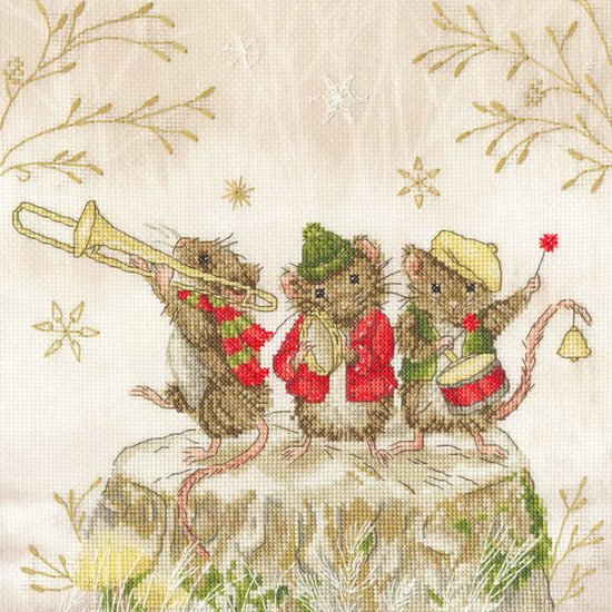 Bothy Threads Sarah Summers Merry Music Makers borduren (pakket) XSS24