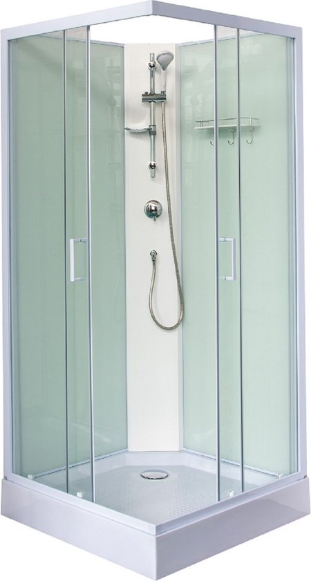 Cabine de douche complète Sanifun Kristof 800 x 800 sans kit..