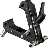 Aluminium lampstatief dat automatisch inklapt als je hem optilt