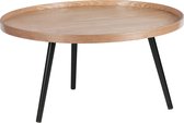WOOOD Mesa Bijzettafel XL - Hout - Naturel - 39x78x78