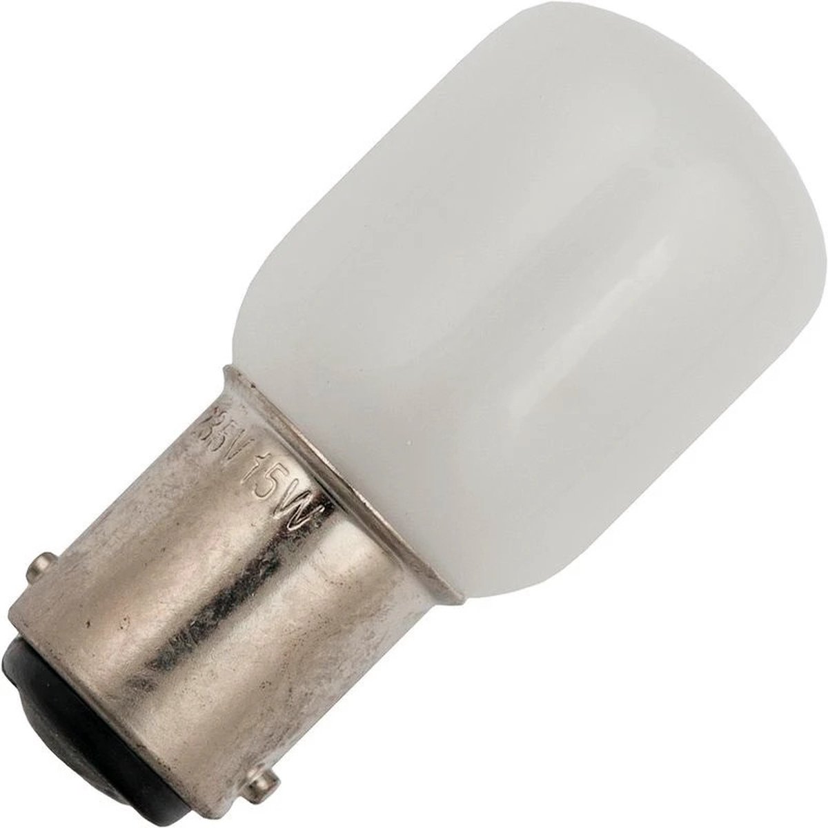 Schiefer BA15d Buis Gloeilamp | 20W 2700K 120lm 220V/230V | Dimbaar Mat
