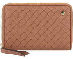 abro Piuma Portemonnee Leer 15 cm - Dames - Horizontaal - cuoio