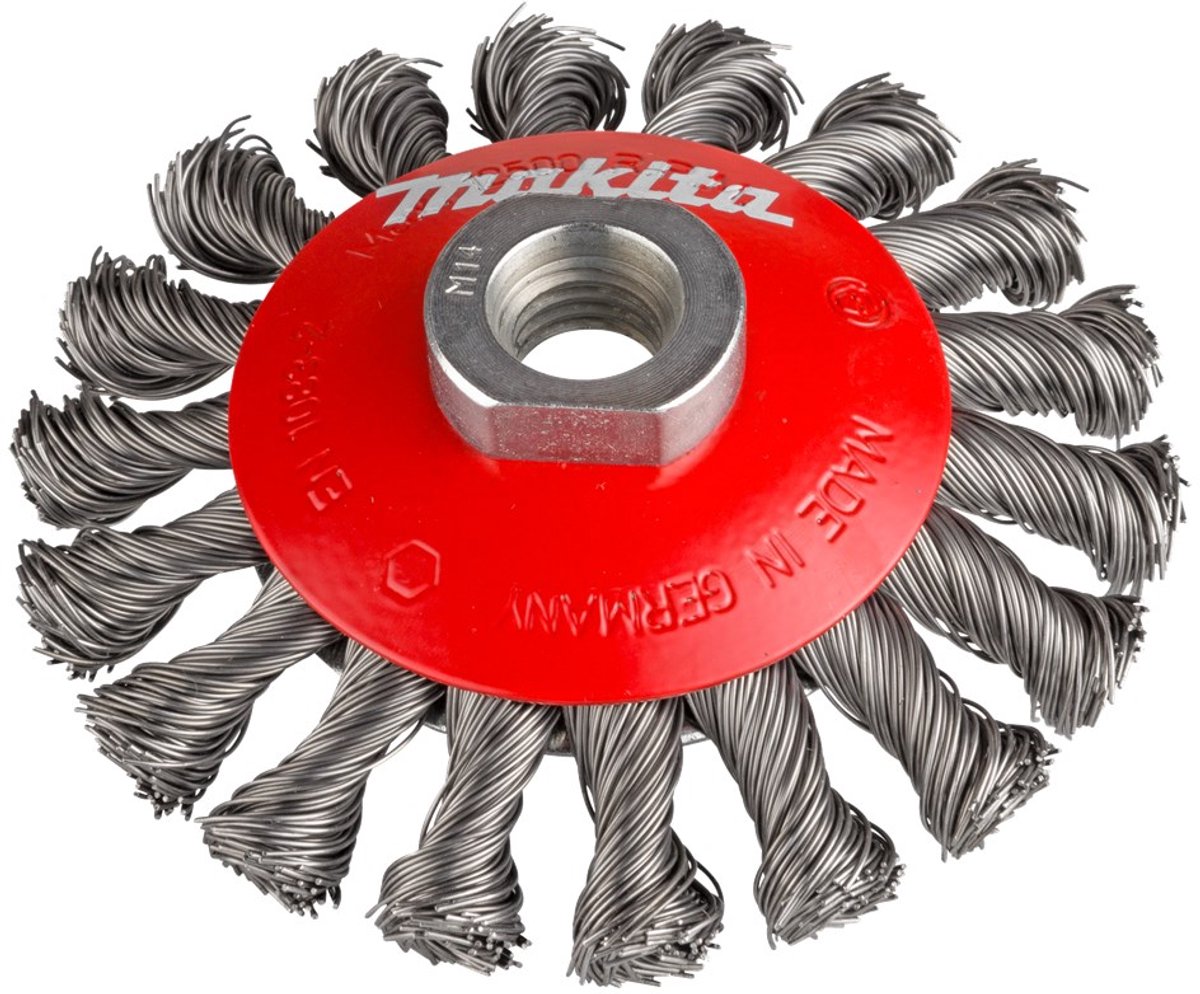 Makita P-04494 Kegelborstel met getordeerde draadbundel - 100x22mm