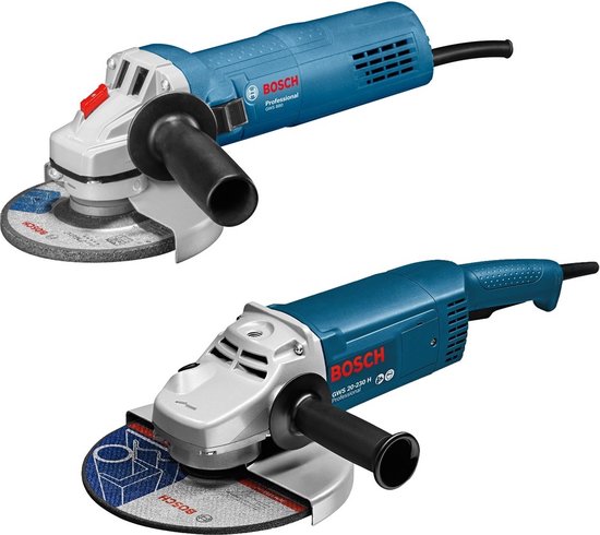 Bosch Professional haakse slijpmachineset GWS 22-230 J GWS 880 (in opbergkoffer Bosch Professional haakse slijpmachineset GWS 22-230 J GWS 880 (in opbergkoffer