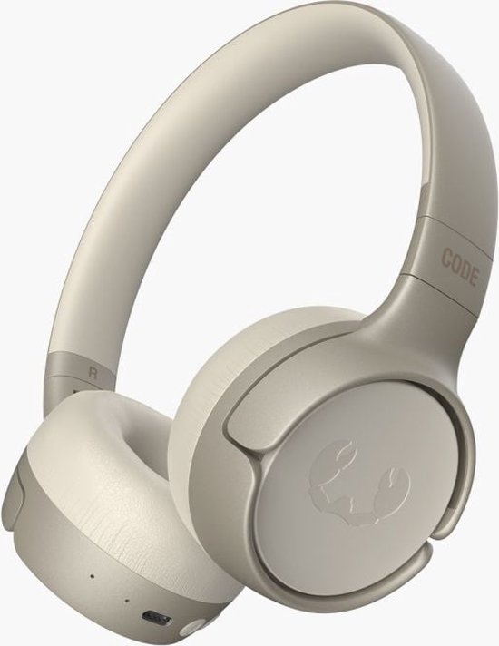 Fresh ‘n Rebel Code Fuse – Draadloze on-ear koptelefoon - Bluetooth - 30 uur Speeltijd - Beige - Silky Sand