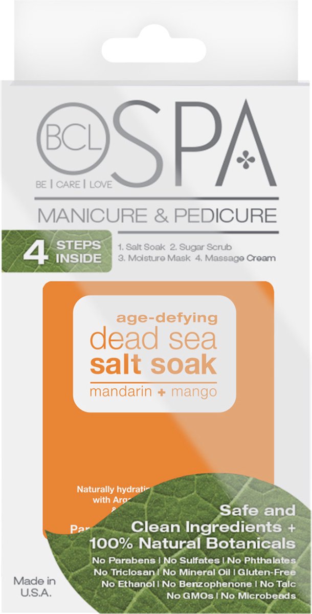 BCL Spa professional spa manicure & pedicure mandarin + mango