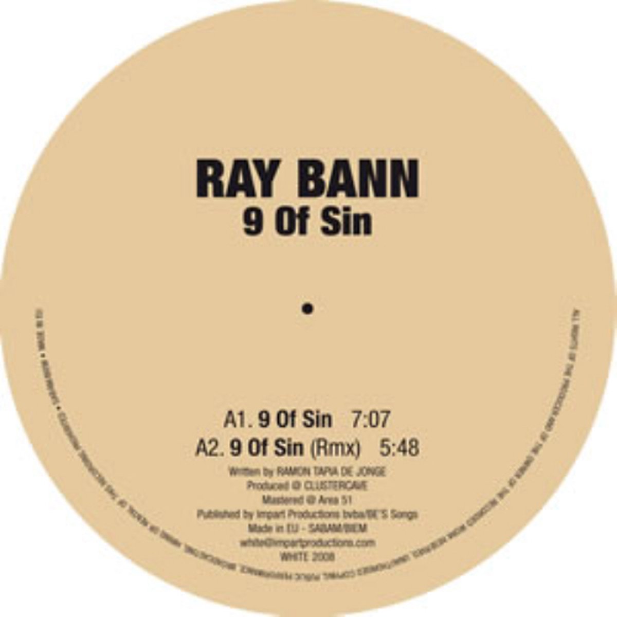 Ray Bann - 9 Of Sin