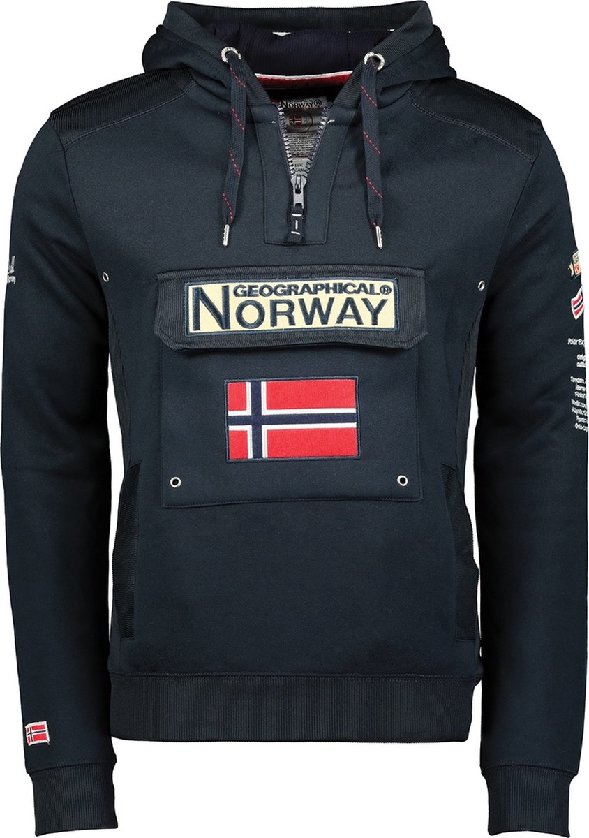 Geographical Norway-hoodie / trui Gymclass Db Heren 100