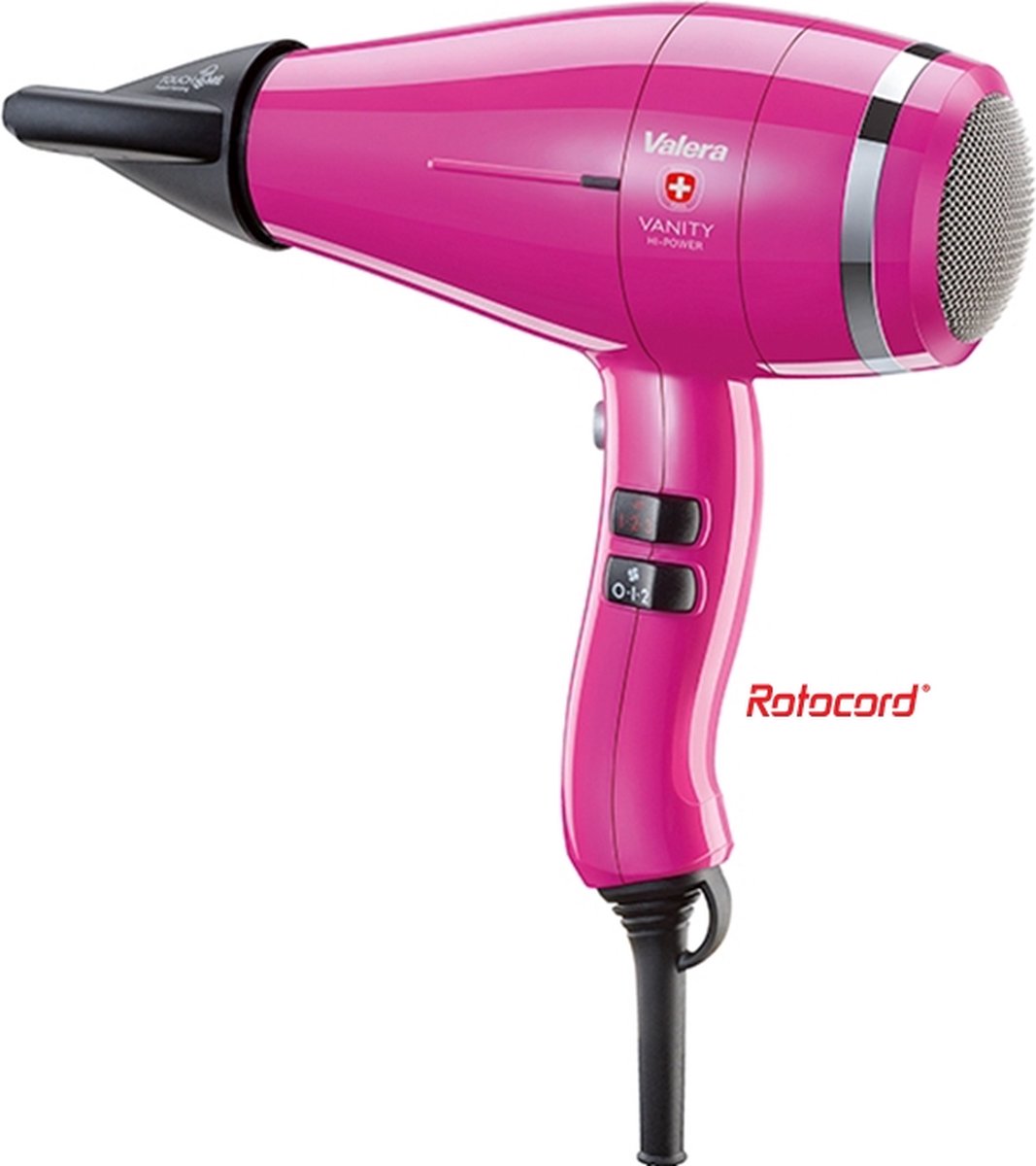 Valera VANITY - professionele föhn -ultrastil - Krachtige BLDC motor 2400W - Swiss made - Roze thumbnail 5