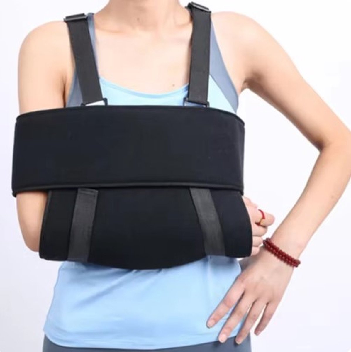 Goedkoopste Arm Sling Zwart voor Kinderen | Armdrager | Armsteun | Schouderbandage | Zacht en Duurzam | Schoudersteun voor Kinderen - Armsling Mitella