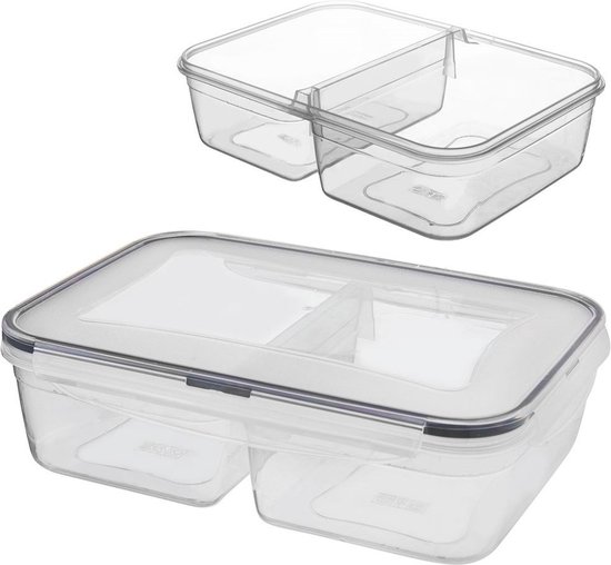 Récipient alimentaire avec couvercle et joint Séparation 2 l - Boîtes de conservation - Récipients alimentaires - Récipients - Récipients de congélation - Conservation au frais