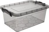 Récipient alimentaire avec couvercle Grijs GRIS 14 l - Boîtes de conservation - Récipients alimentaires - Récipients - Récipients de congélation - Conserver au frais