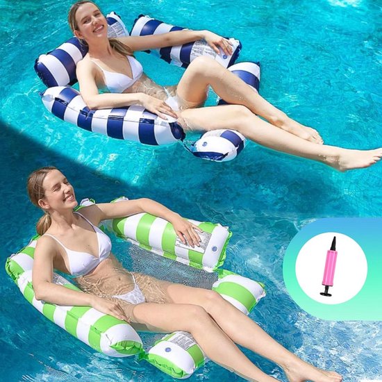 waterhangmat-voor-zwembad-en-stoel-2-stuks-opblaasbaar-inklapbaar