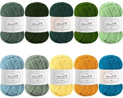500g Crochet Yarn - Acrylic Wool for Knitting - Hand Knitting Yarn - Cotton Yarn - Crafts
