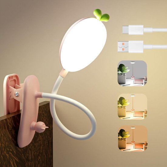 WAIKA klemlamp, schakelaar, mat zwart, incl. GU10 LED-lamp, 468 lm, warm wit