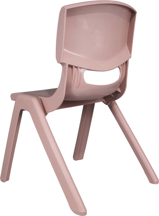 Kinderstoeltje Plastic Pastel Roze — afbeelding 4