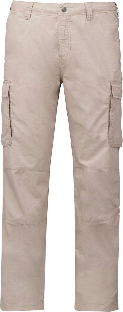Kariban Lichte herenbroek met diverse zakken K745 - Beige - 52 NL (46 FR)