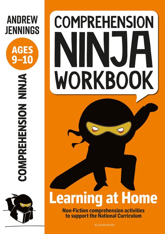 Comprehension Ninja Workbook for Ages 9-10 - cover