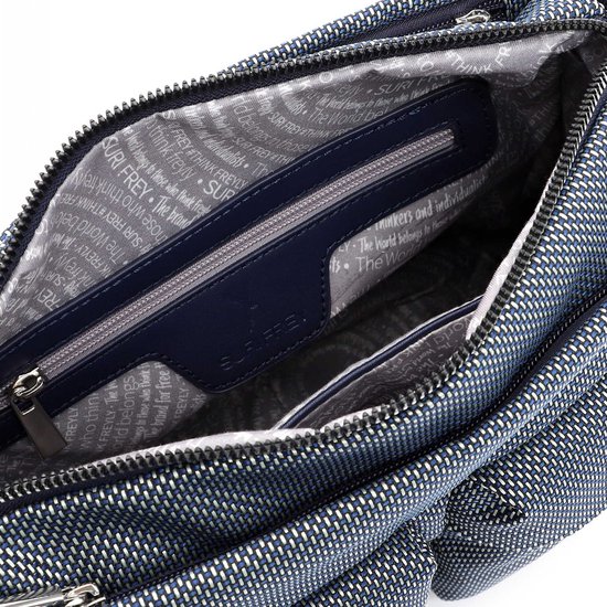 SURI FREY Sac à épaule bandoulière Sac à épaule Suri Sports Marry Handbag With Zipper Blue Bleu
