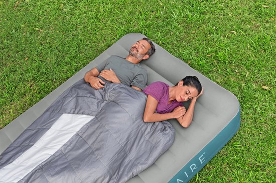 Bestway Luchtbed met Ingebouwde Pomp - 2-Persoons - 203 x 152 x 36 CM - Ingebouwd Kussen van Bestway — afbeelding 3