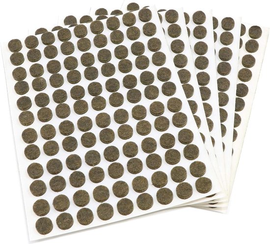 Adsamm® / 20 x caches adhésifs pour tête de vis / chêne clair / 13 mm