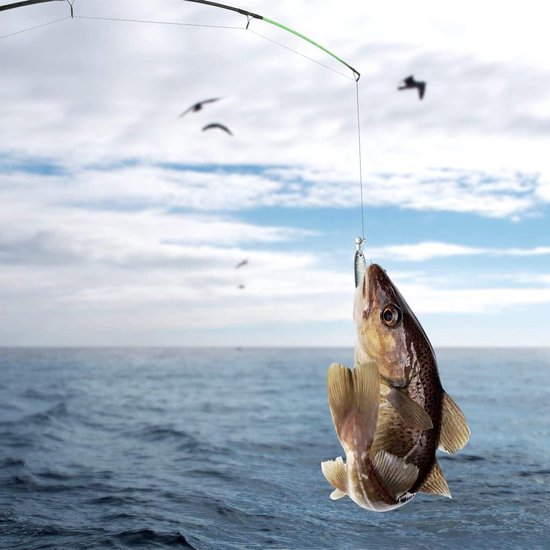 50 stuks plastic zacht vislokmiddel - levensechte gevorkte staart Minnow visaas voor baars crappie snoekbaarzen forel - zoutwater zoetwater van Aorace — afbeelding 4