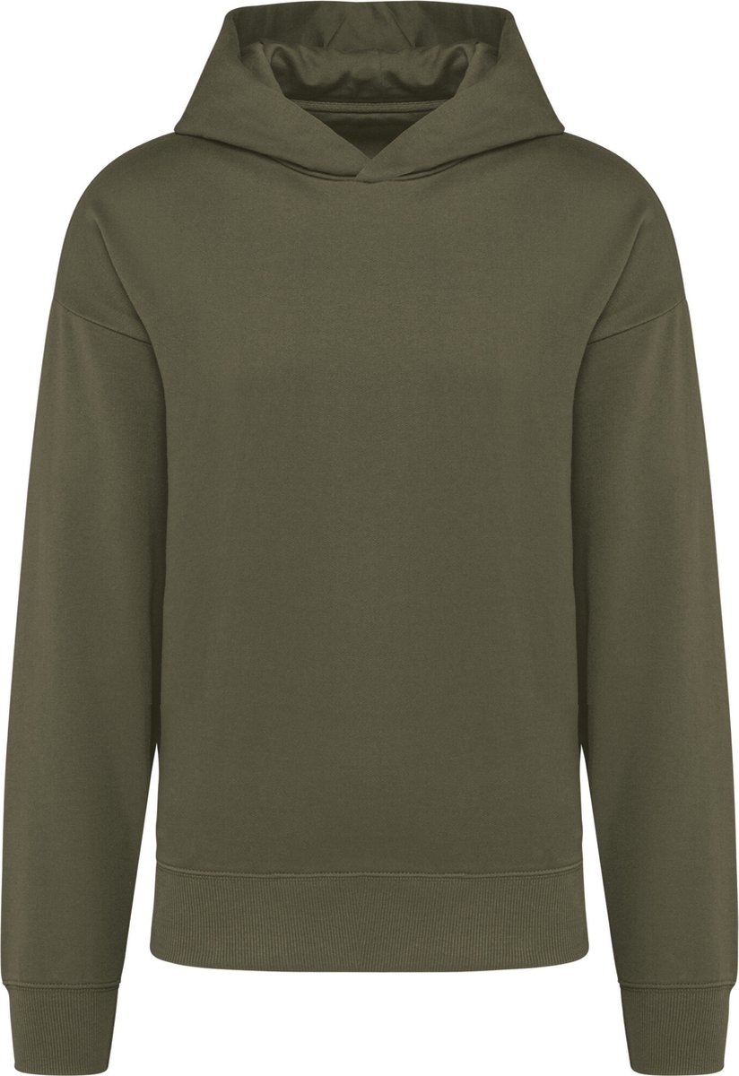 Kariban Oversized fleece sweater met capuchon K4018 - Light khaki - 3XL