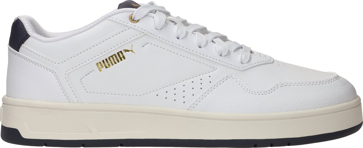 Puma Court Classic wit - donkerpaars