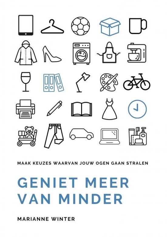 Geniet meer van minder - cover
