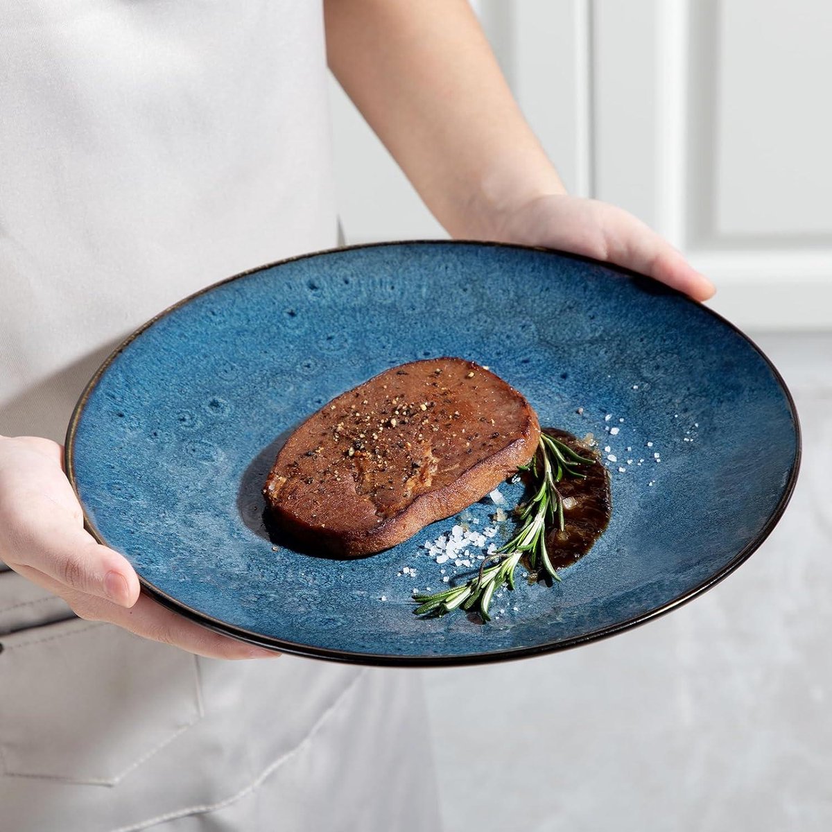 HKLIVING 70s ceramics: dessert bord bubble (set of 2
