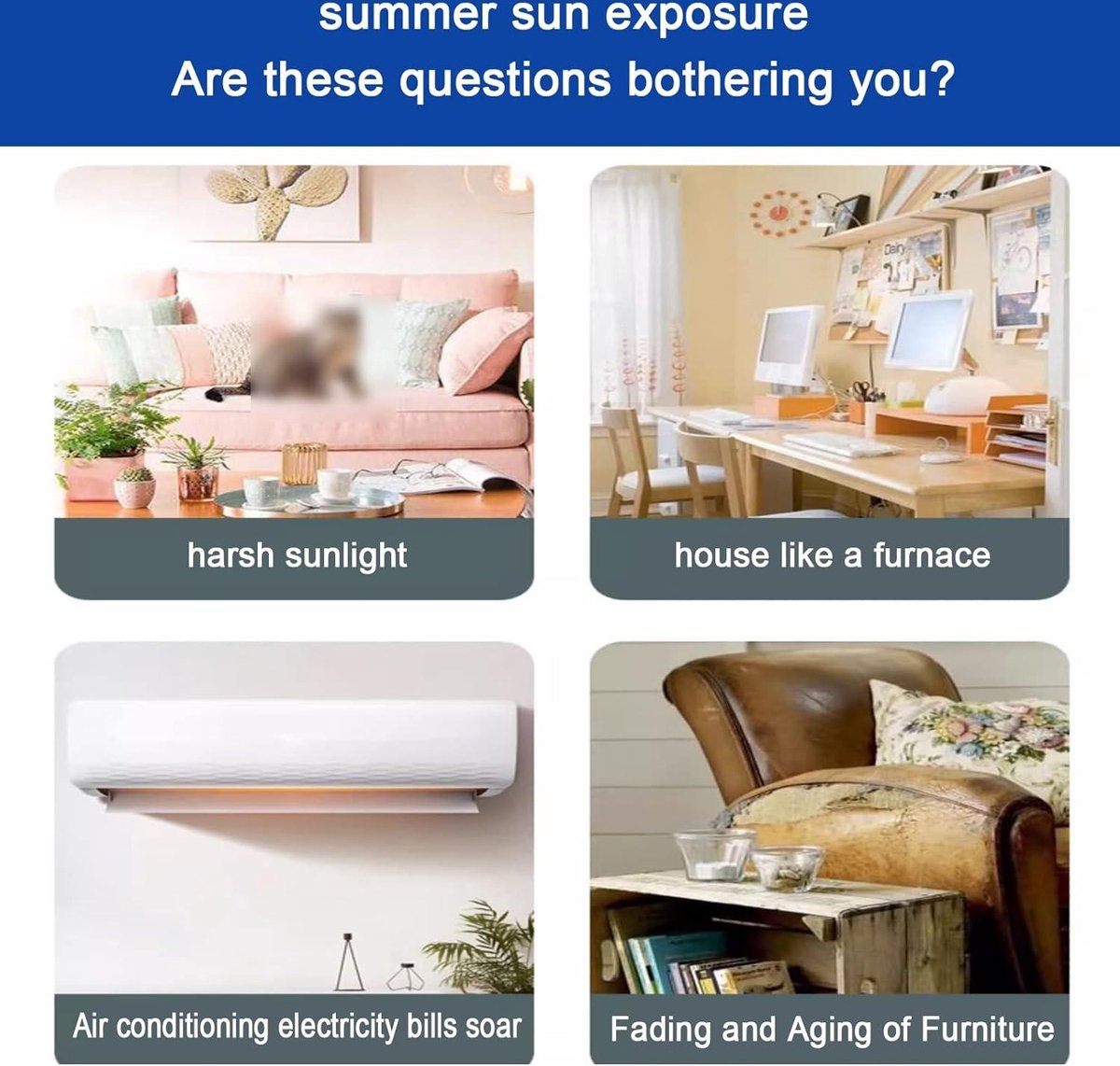 Film Fenêtre Occultant à Ventouse,Film Isolant à Double Feuille D'aluminium,Film Fenêtre Réfléchissant La Chaleur Pour Solariums,Film Anti Regard,Film Teinté Pour Vitres,WxH-50x80cm/20x31