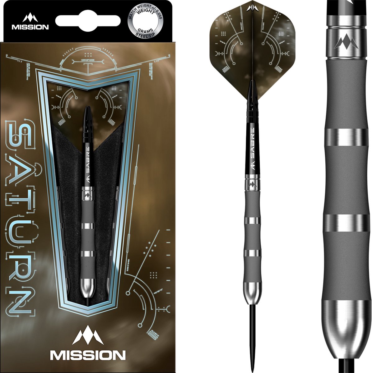 Mission Saturn Fenrir 90% - Dartpijlen 23 Gram