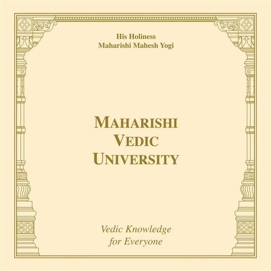 Maharishi Vedic University - cover