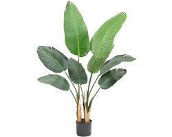 Strelitzia Kunstplant 120cm | Strelitzia Nicolai Kunstplant | Strelitzia Nepplant | Kunst Strelitzia | Kunstplant voor Binnen | Strelitzia Nicolai Kunstplant Groen | Kunstplanten voor Binnen | Valse Strelitzia | Strelitzia Nepplant