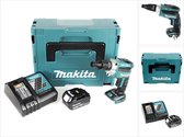 Makita DFS 251 RF1J accu droge montagebouwschroevendraaier 18V borstelloos + 1x oplaadbare accu 3.0 Ah + snellader in Makpac 2